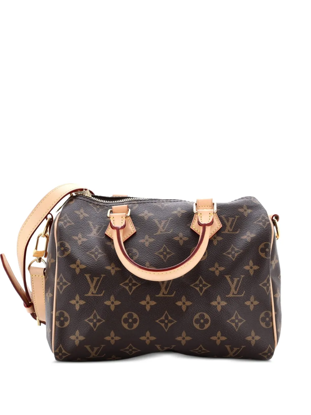 Louis Vuitton Pre-Owned Speedy Bandouliere Bag Monogram Canvas 25 satchel - Marrone
