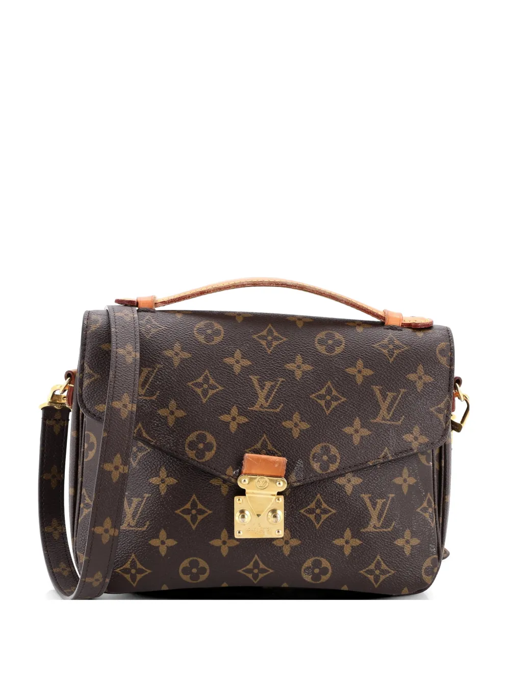 Louis Vuitton Pre-Owned Pochette Metis Monogram Canvas crossbody bag - Braun