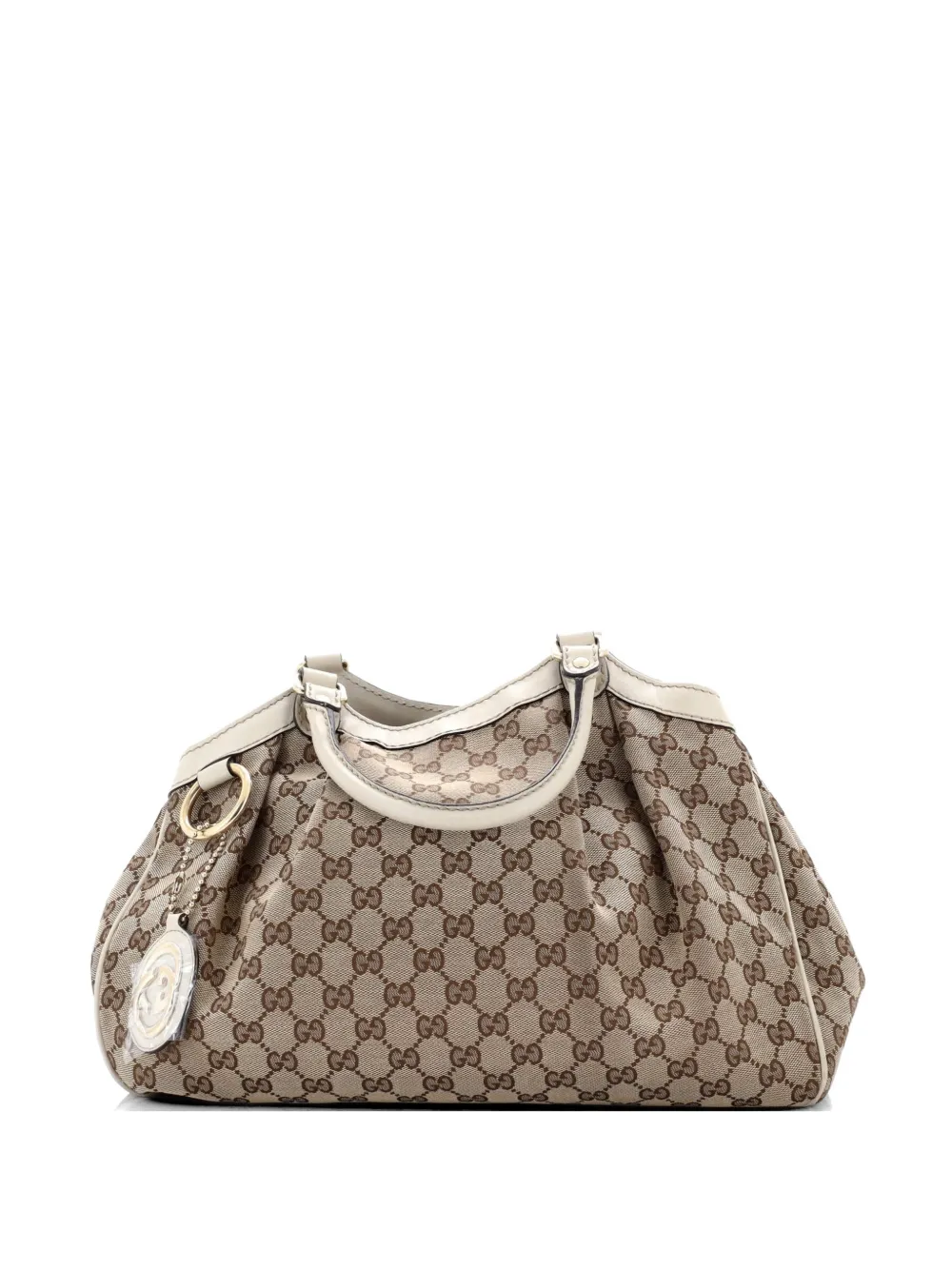 Gucci Pre-Owned Sukey GG Canvas with Leather Medium tote bag - Marrone