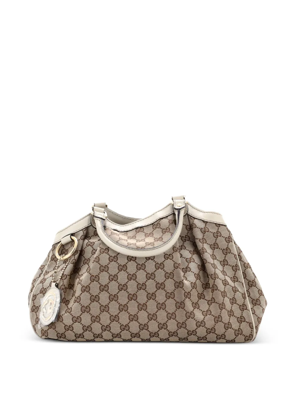 Gucci Pre-Owned Sukey GG Canvas with Leather Medium tote bag - Marrone