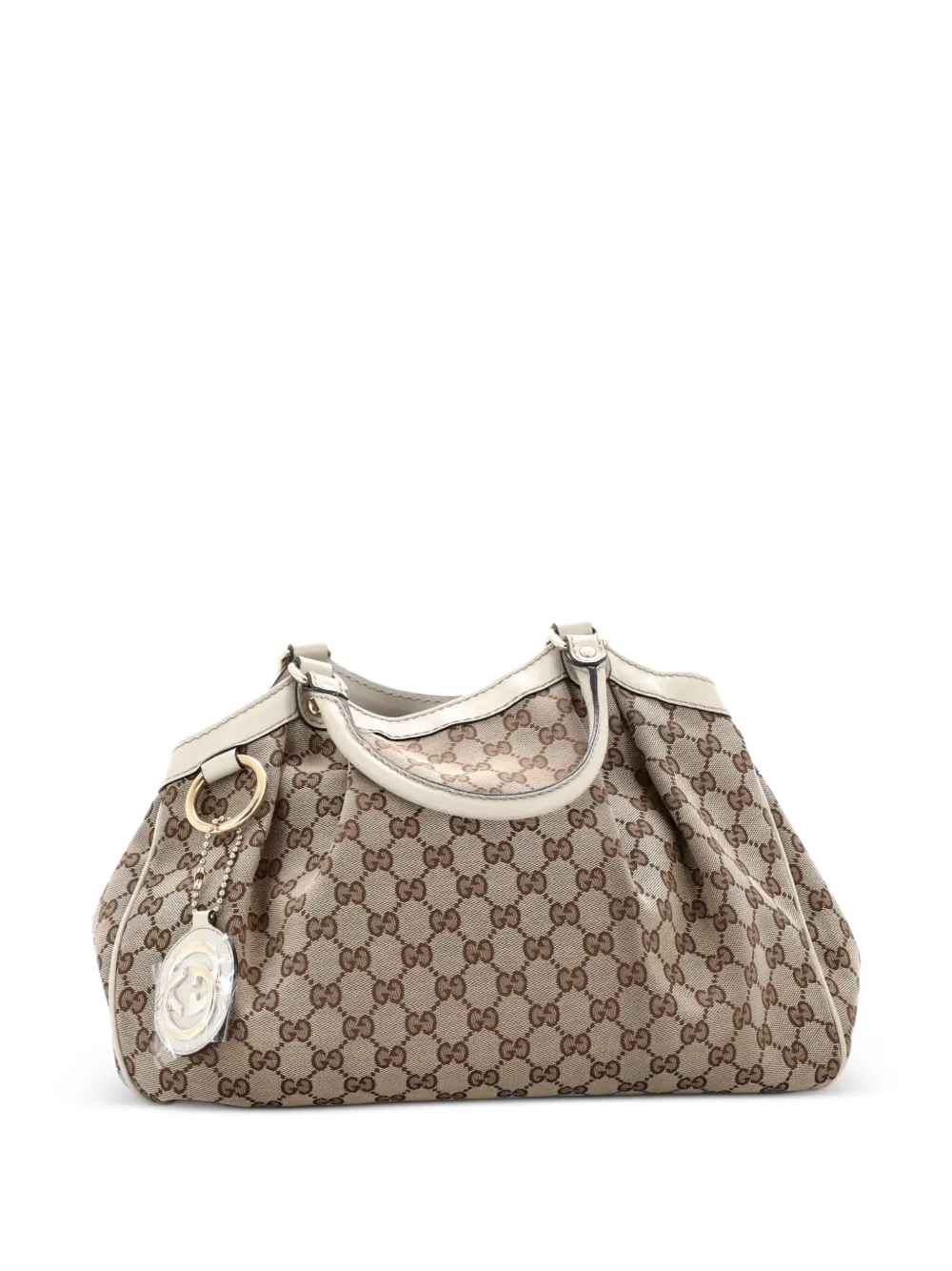 Gucci Pre-Owned スーキー GGキャンバス レザー ミディアム