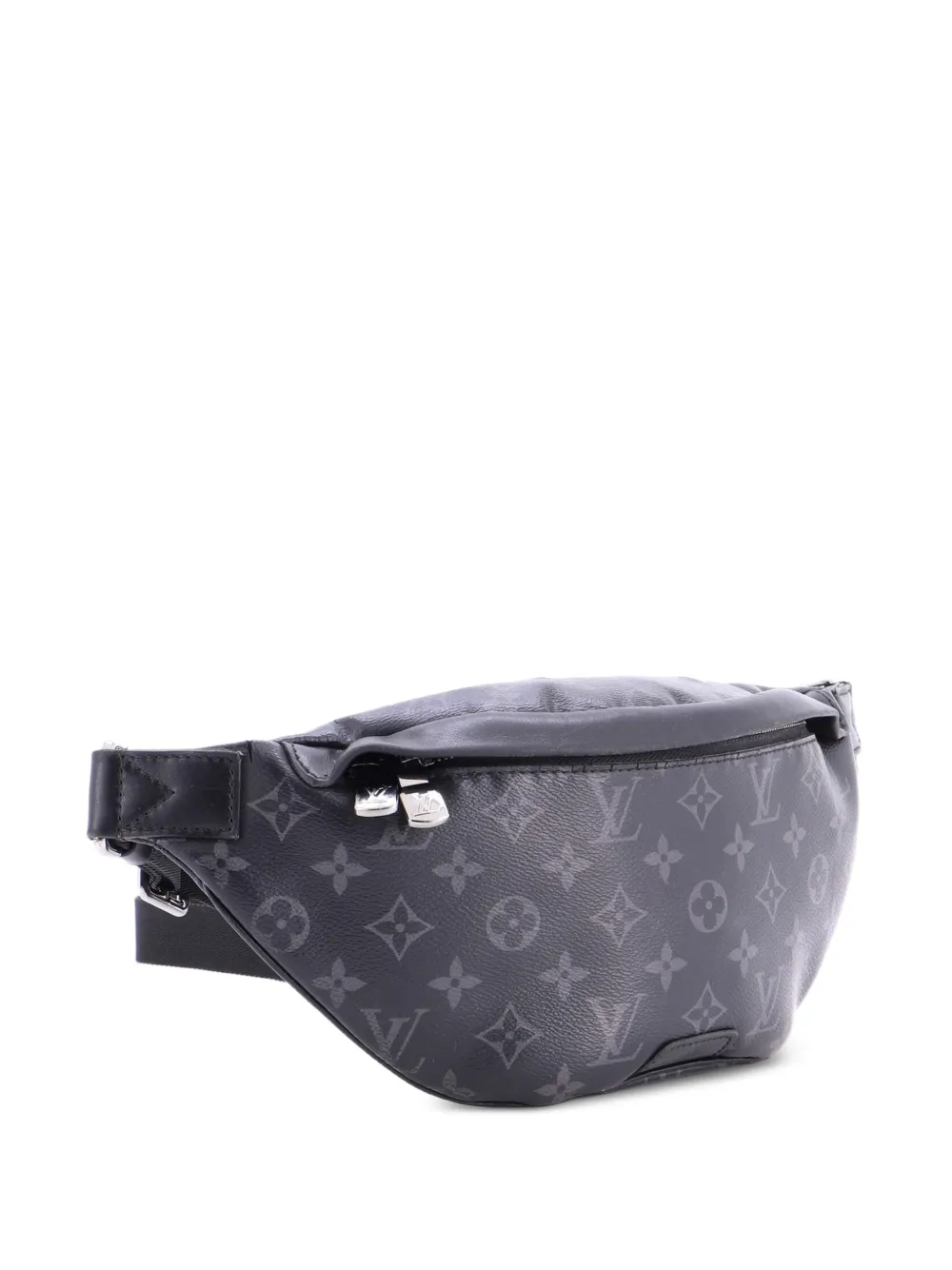 Louis Vuitton Pre-Owned Discovery Bumbag Monogram Eclipse Canvas belt bag - Nero