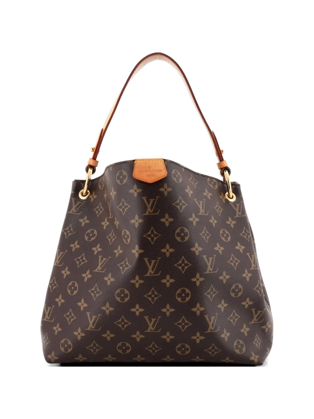Louis Vuitton Pre-Owned Graceful Handbag Monogram Canvas PM hobo bag - Brown