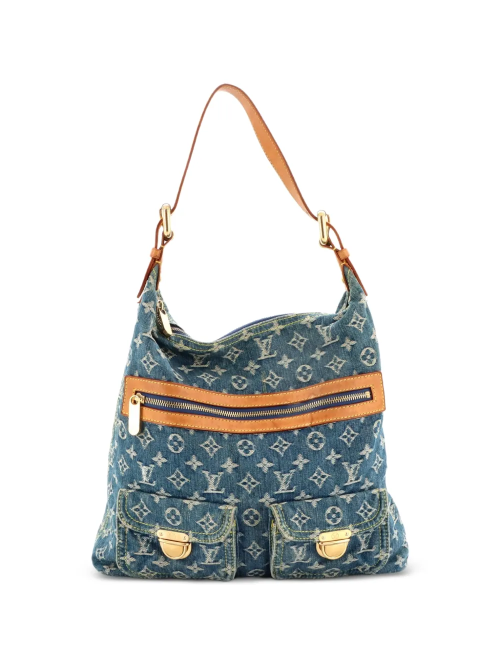 Louis Vuitton Pre-Owned Baggy Handbag Denim GM shoulder bag - Blu