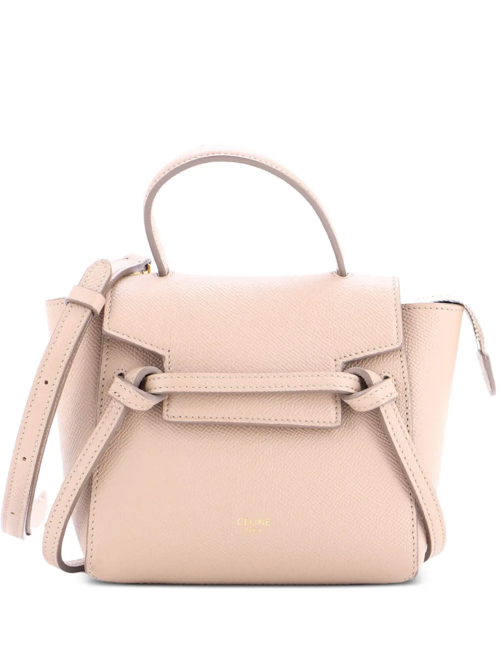 Celine Pre-Owned Belt Bag Textured Leather Pico shoulder bag - Toni neutri