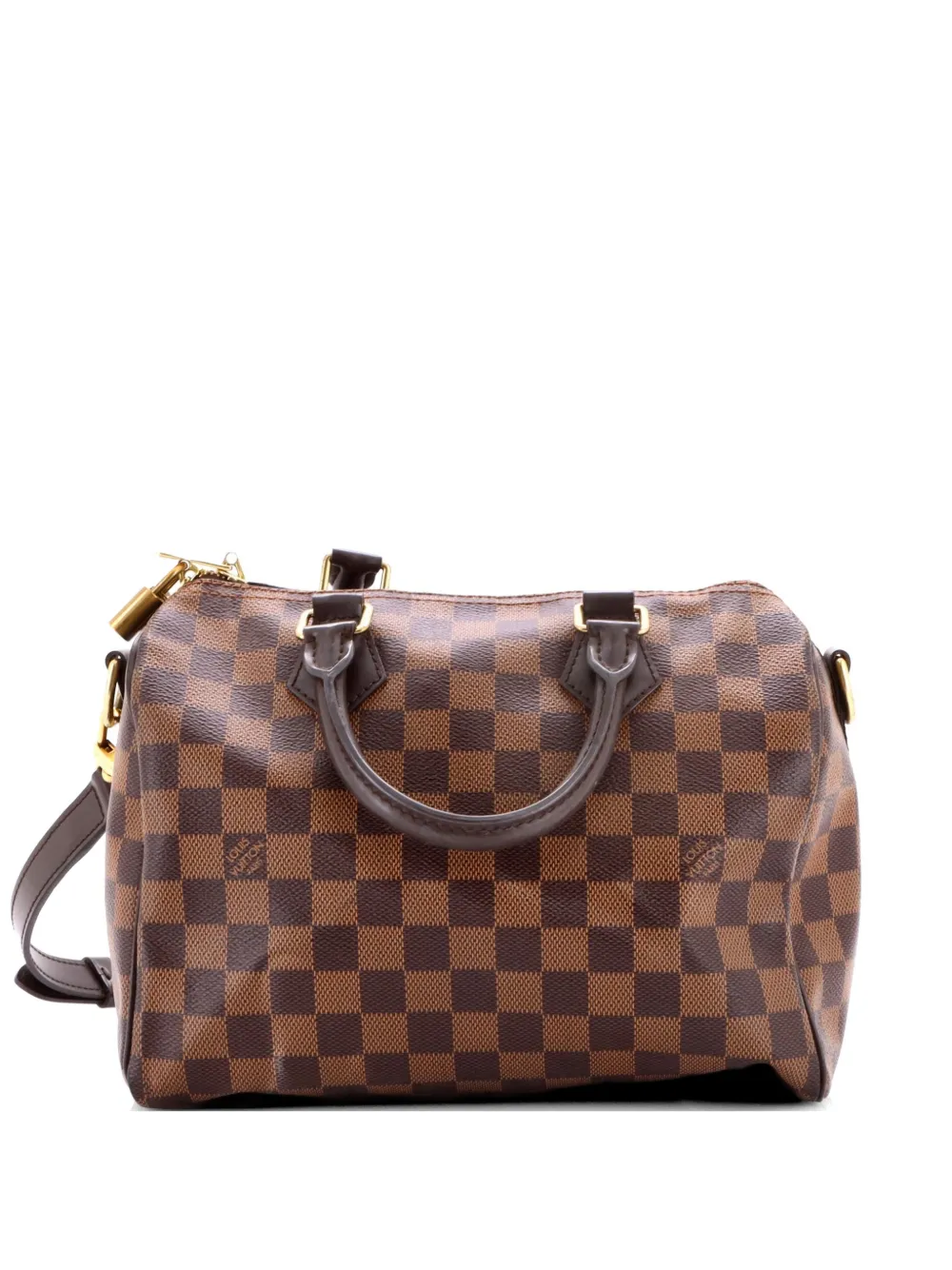 Louis Vuitton Pre-Owned Speedy Bandouliere Bag Damier 25 satchel - Marrone