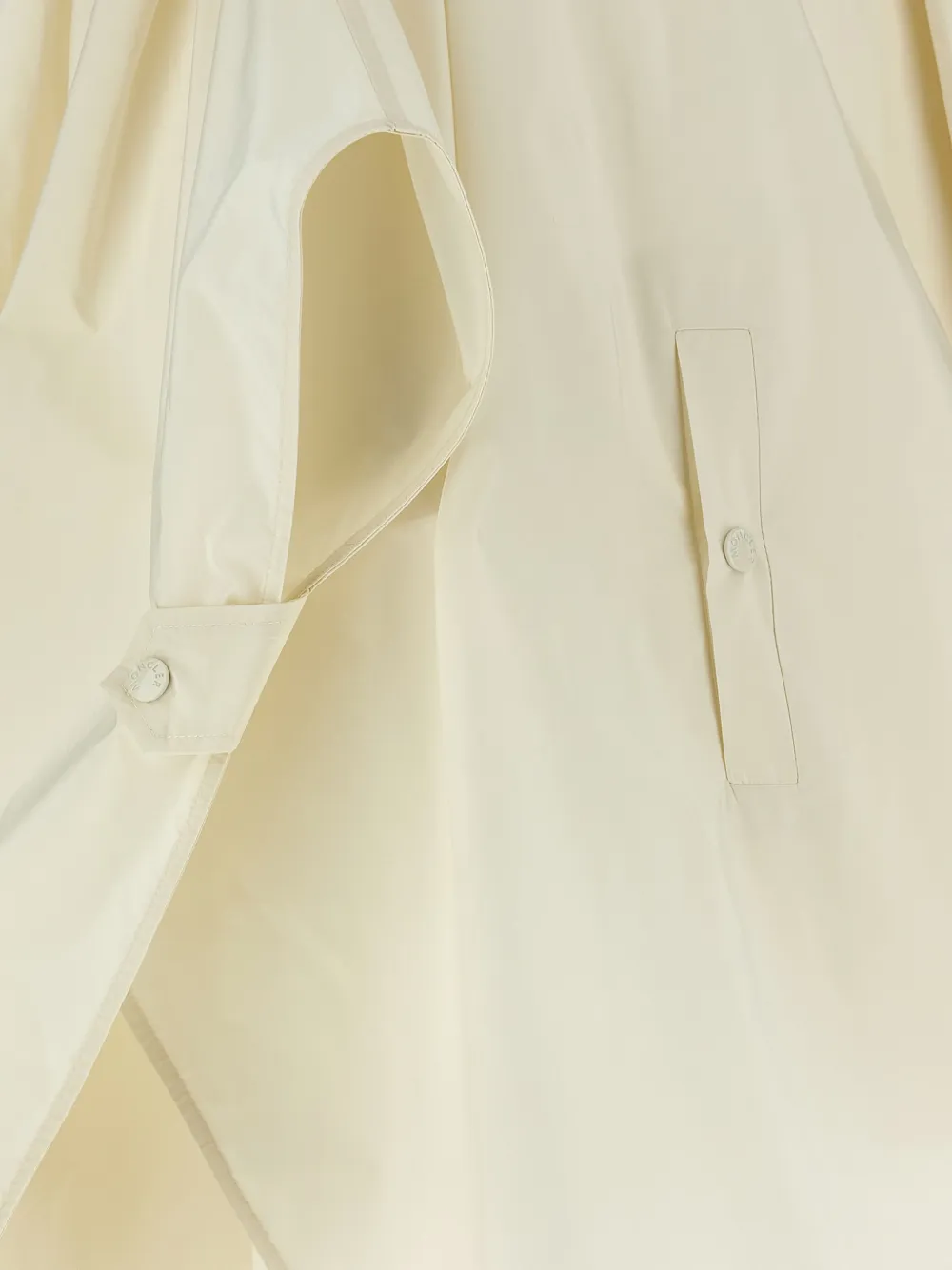 Moncler Cape met logopatch Beige