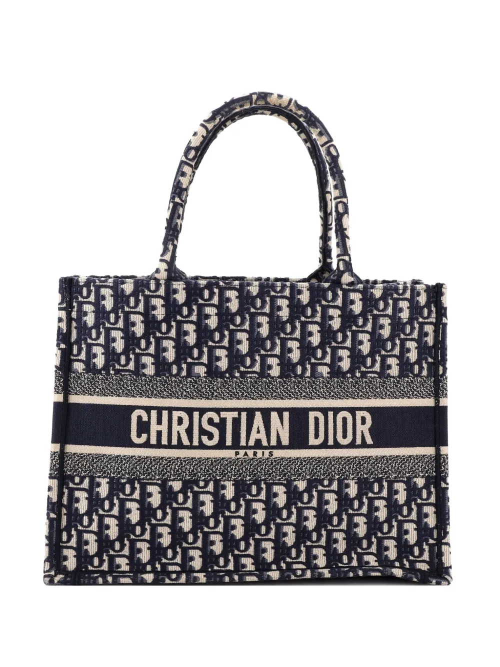 Christian Dior Pre-Owned Book Oblique Canvas Medium tote bag - Blue