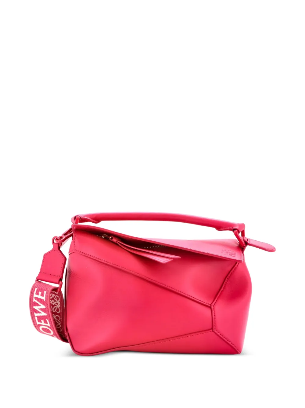 Loewe Pre-Owned Monochrome Puzzle Edge Bag Leather Small crossbody bag - Rosa