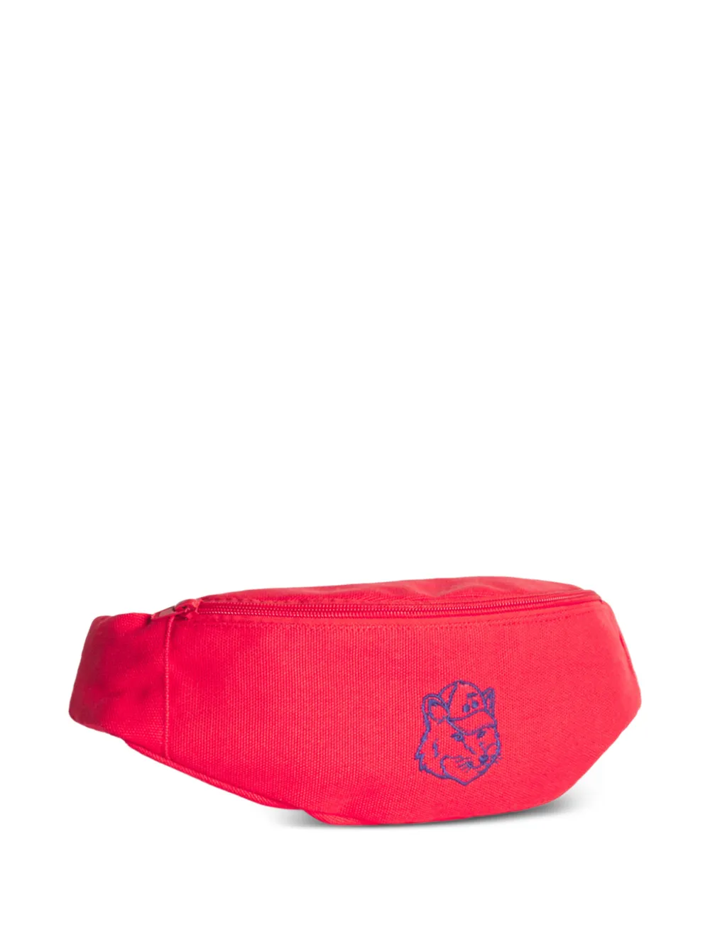 MAISON KITSUNE KIDS x Bonpoint Leroy heuptas met geborduurde vos Rood