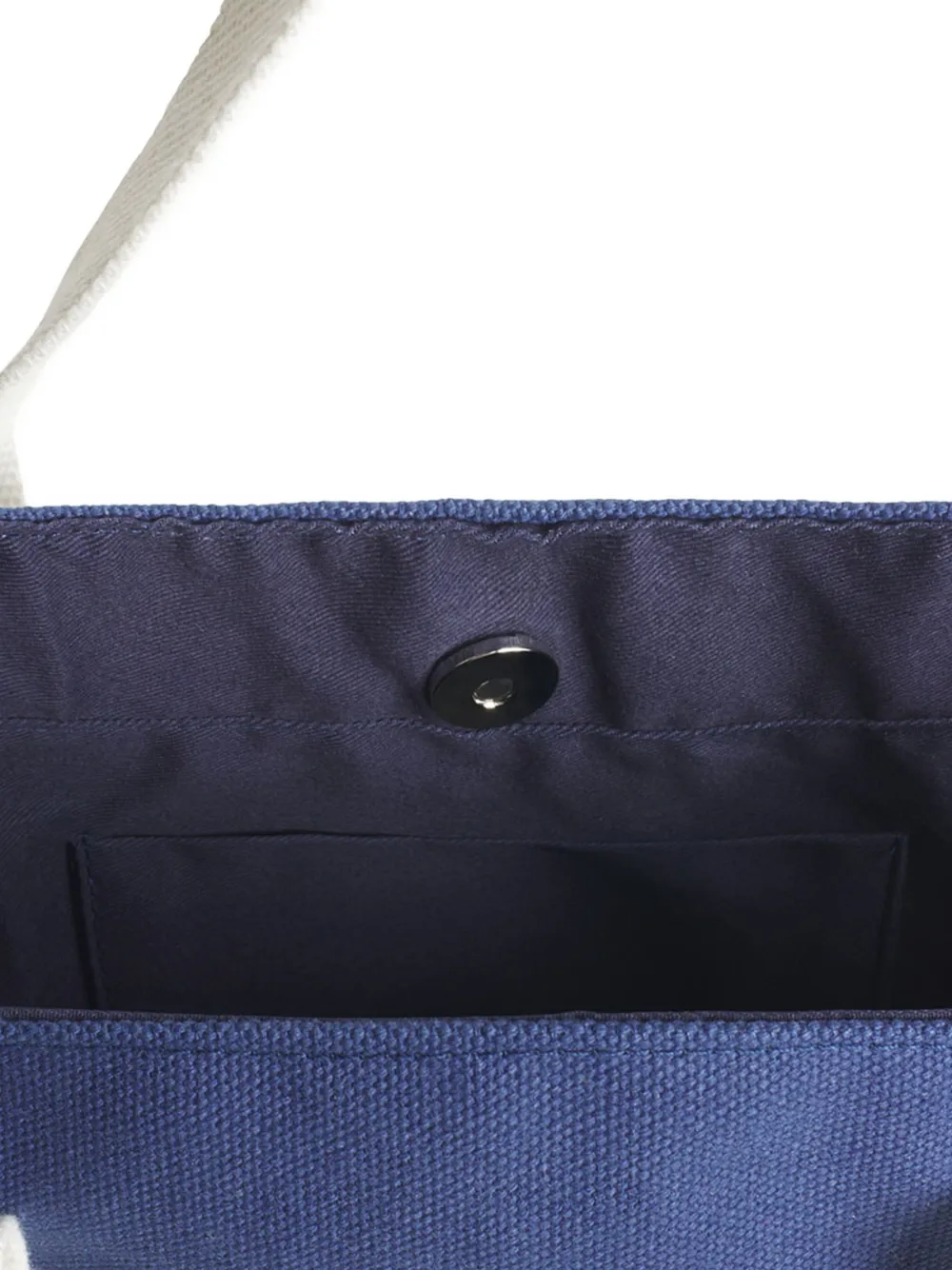 MAISON KITSUNE KIDS x Bonpoint Lane shopper met vossenkop Blauw