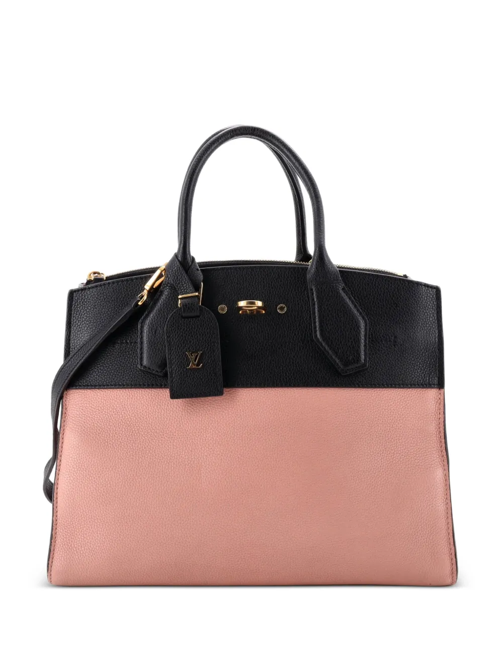 Louis Vuitton Pre-Owned City Steamer Handbag Leather MM tote bag - Multicolore