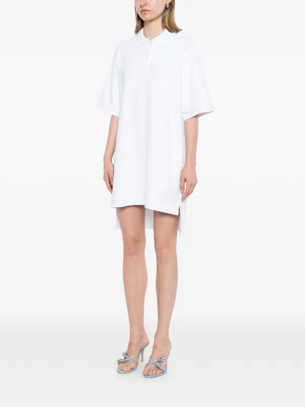 alexander wang white mini dress Alexander Wang Polo-collar Mini Dress
