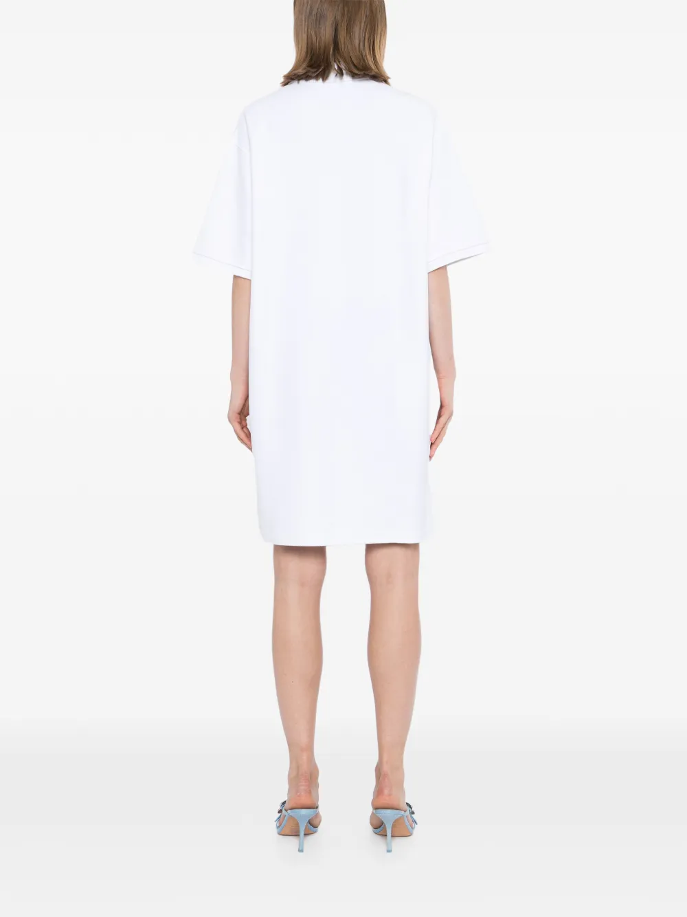 Alexander Wang Polojurk met lange achterkant Wit
