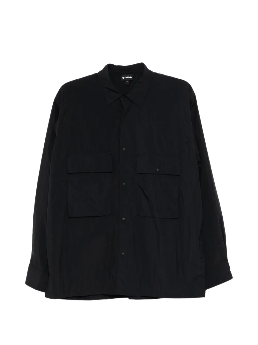 Goldwin classic collar long-sleeve shirt - Nero