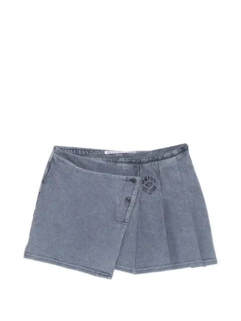 Alexander Wang pleated wrap mini skirt