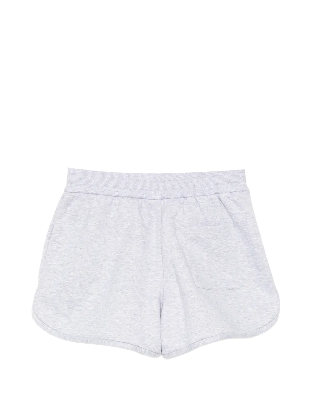 Jil Sander Shorts met geborduurd logo Grijs