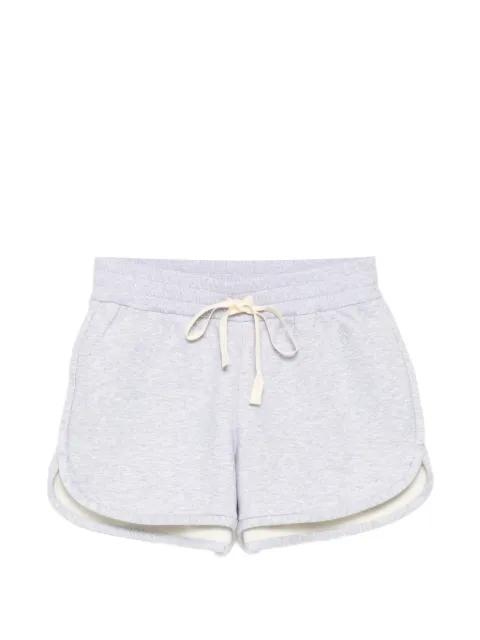 Jil Sander logo-embroidered shorts