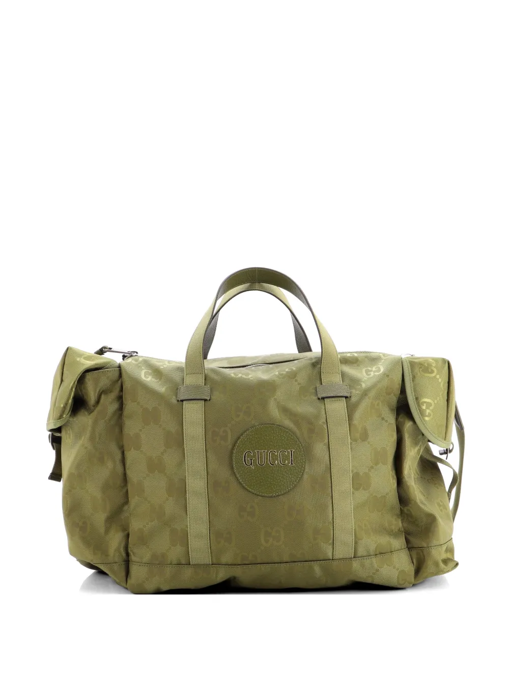 Gucci Pre-Owned Off The Grid Duffle Bag GG Econyl Large travel bag - Verde