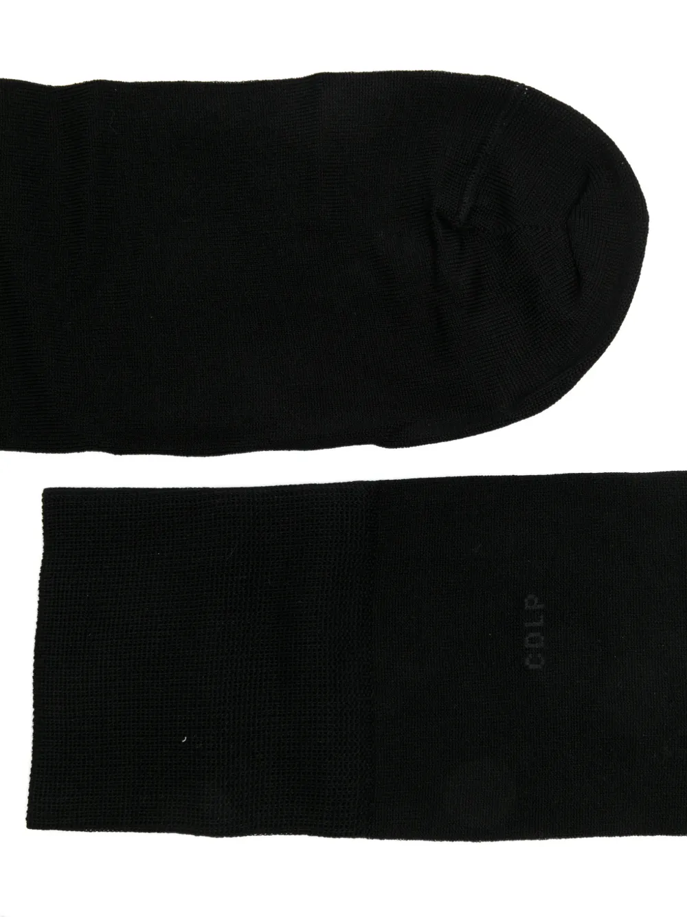  Cdlp Set De Seis Pares De Calcetines Con Logo - Negro 