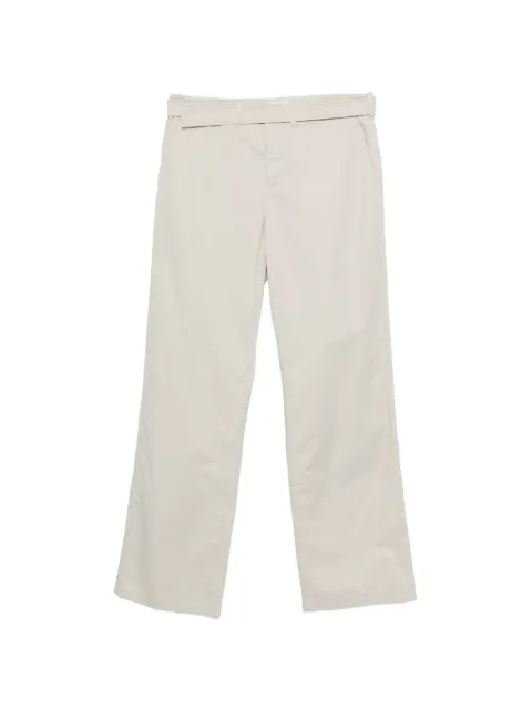 Rier belted straight-leg trousers