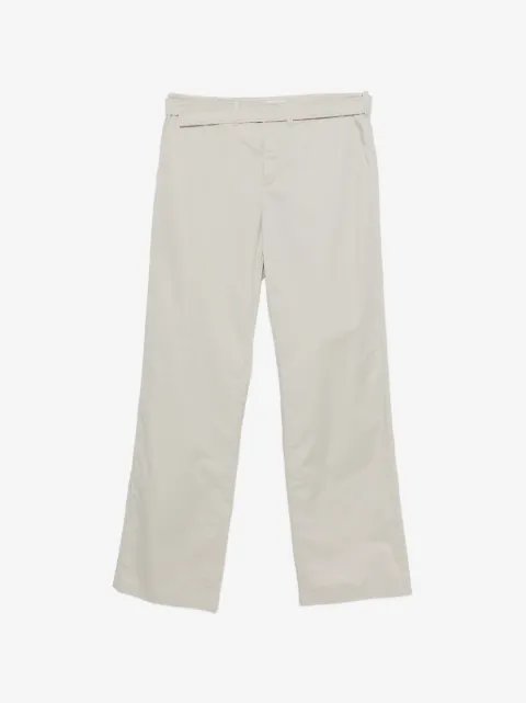 Rier belted straight-leg trousers