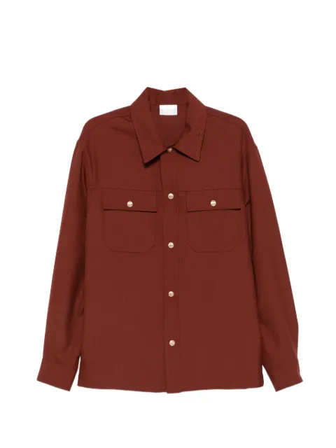 Drôle De Monsieur flap-pocket overshirt