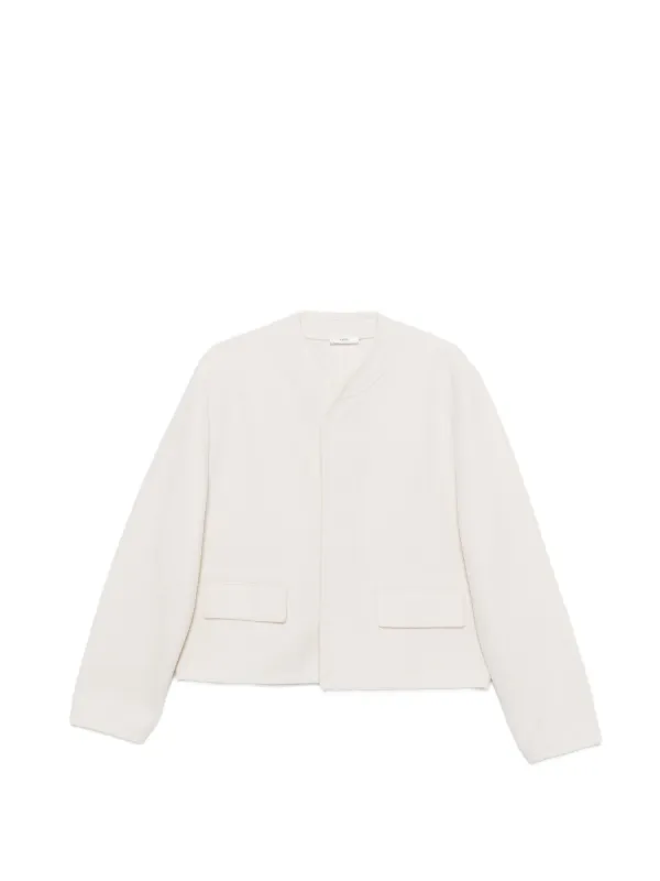 Rier Felted Jacket in White