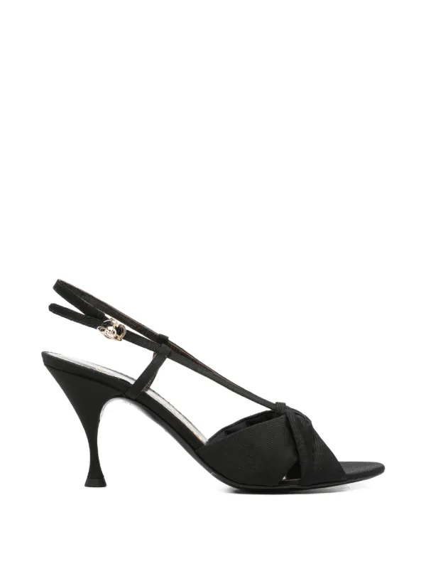 Vivienne Westwood Marilyn Heeled Sandals in Black