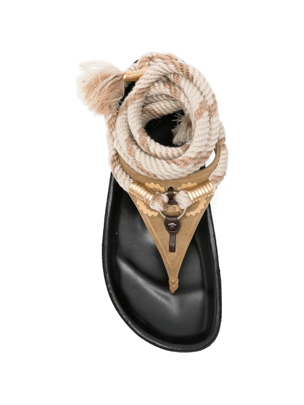 ISABEL MARANT Onyna flat sandals Bruin