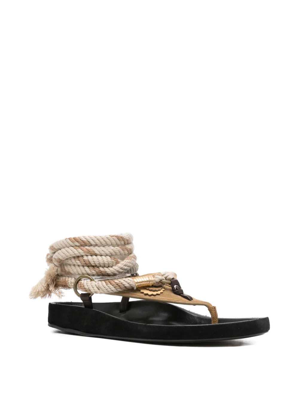 ISABEL MARANT Onyna flat sandals Bruin