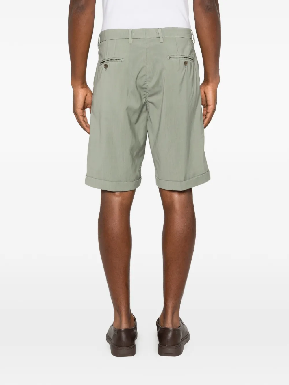 Myths Geplooide shorts Groen