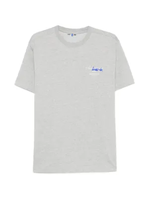 Ader Error logo-patch T-shirt | Grey | FARFETCH