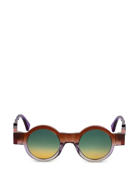 Kuboraum I02 round-frame sunglasses