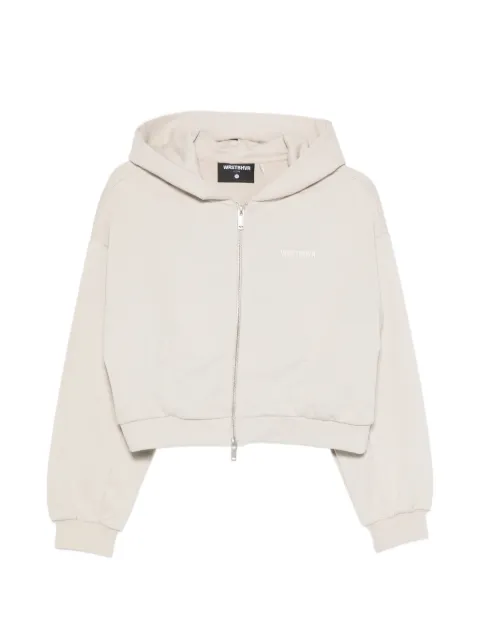 WRSTBHVR Eria V2 logo-print zip-up hoodie