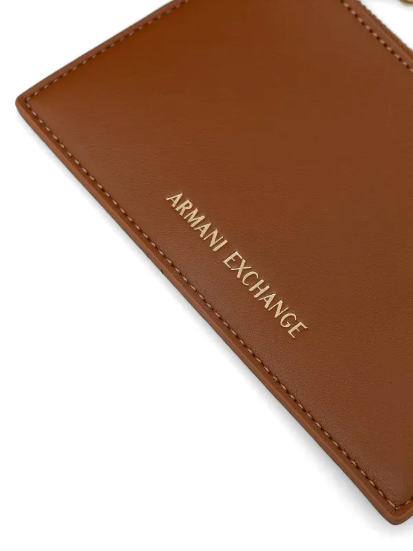 Armani Exchange モノグラムパターンロゴディーテル ハンドバッグ