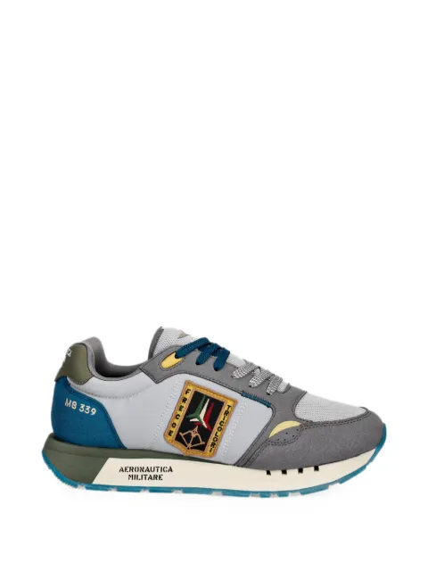 Aeronautica Militare Frecce Tricolori-patch panelled low-top sneakers