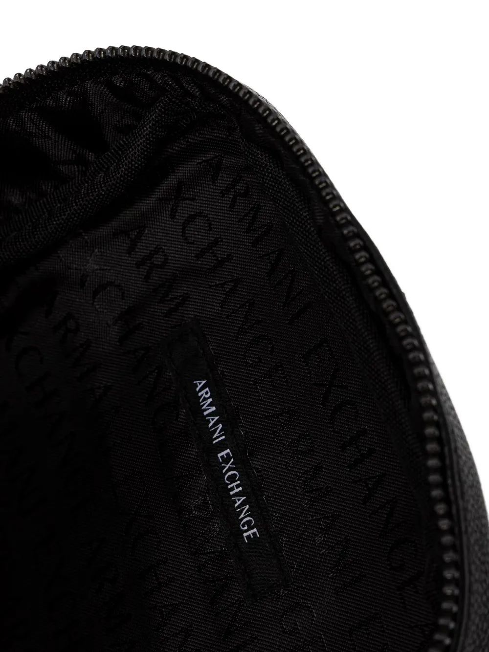 Armani Exchange Heuptas met logo Zwart