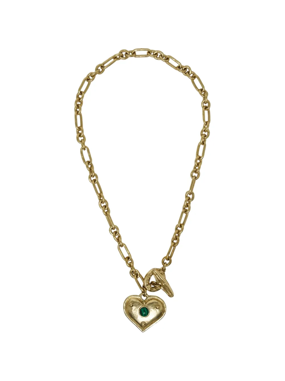 ALEMAIS Jem heart-pendant necklace - Oro