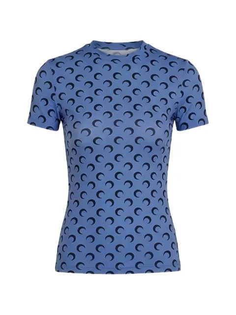 Marine Serre Moon-print T-shirt