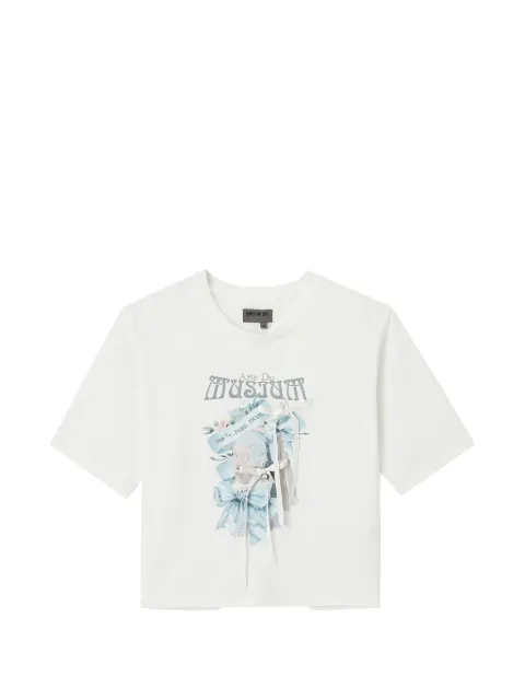 Musium Div. playera con estampado gráfico
