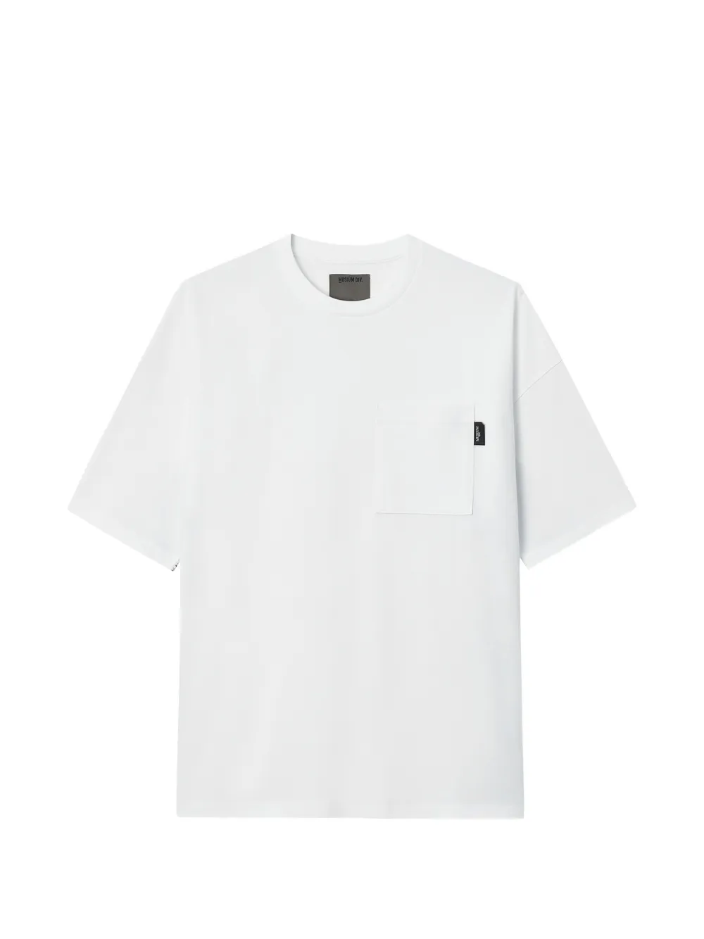 Musium Div. chest-pocket T-shirt - Bianco