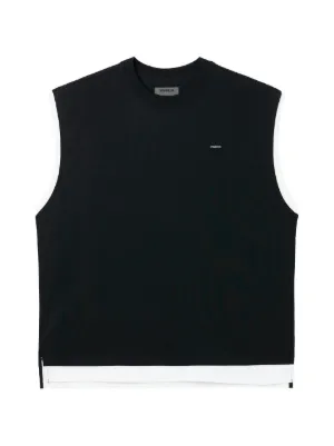 FEAR OF GOD ESSENTIALS ロゴ タンクトップ | ブラック | FARFETCH JP