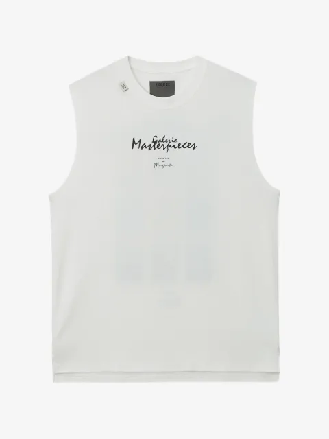 Musium Div. graphic-print sleeveless T-shirt
