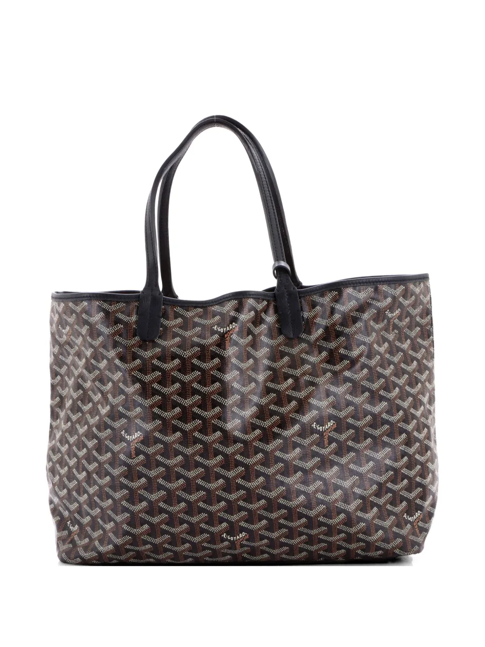 Goyard Pre-Owned Saint Louis Coated Canvas PM tote bag - Nero