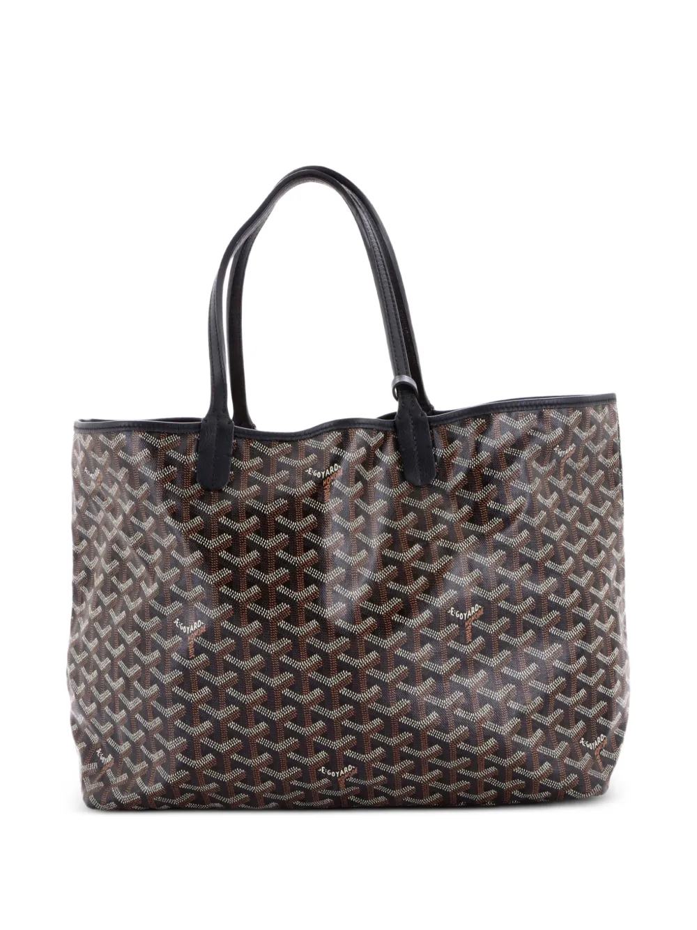 Goyard Pre-Owned Saint Louis Coated Canvas PM tote bag - Nero