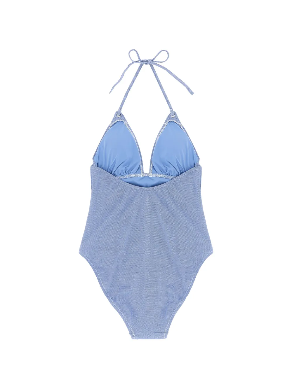 Polo Ralph Lauren Badpak met geborduurde halternek Blauw