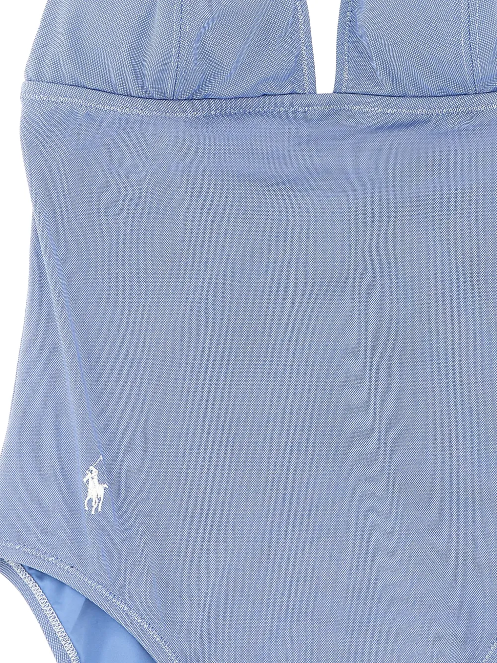 Polo Ralph Lauren Badpak met geborduurde halternek Blauw