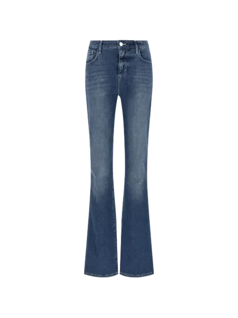 L'Agence flared stone-washed jeans