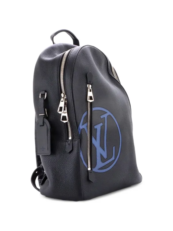 Louis Vuitton Pre-Owned Armand Initials Taurillon Leather Backpack | Black | FARFETCH AO Louis Vuitton Pre-Owned Armand Initials Taurillon Leather Backpack | Black | FARFETCH AO